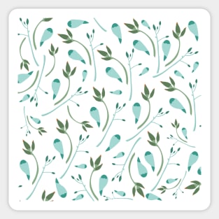 Botanical Spring Flower Buds Sticker